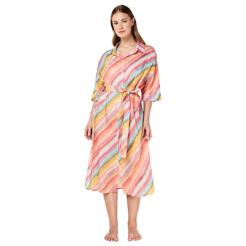 Papinelle Sophie Stripe Relaxed Maxi Nightshirt image number 0